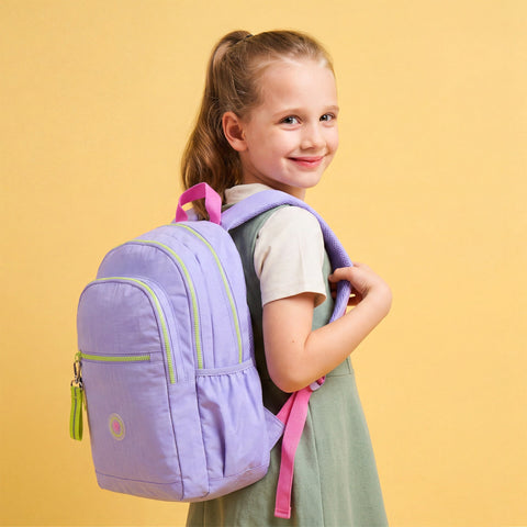 Mochila Puffy Lilas Note!