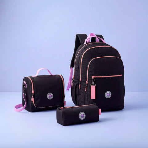 Mochila Puffy Preta Note!