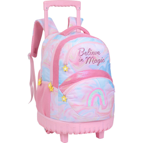 Trolley Rosa Believe in Magic Note!