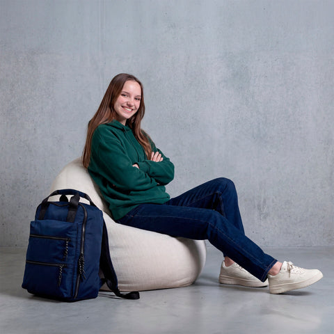 Mochila Oni Azul Note!