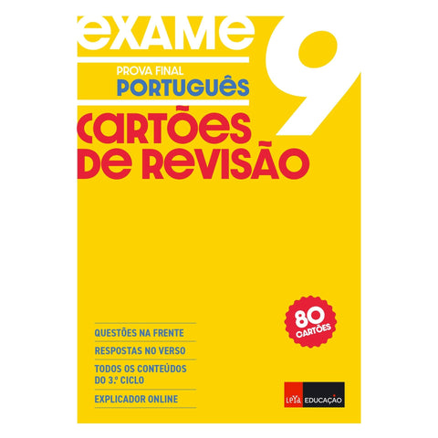 Cartões de Revisão - Exame Português 9.º Ano de Alexandra Azevedo