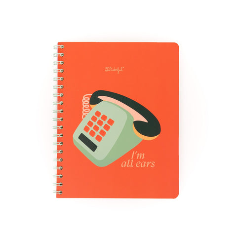 Caderno Formato A5 - I'm All Ears