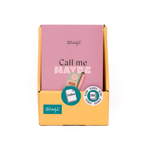 Bloco De Notas - Call Me Maybe