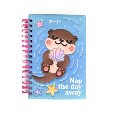 Caderno Formato A5 Squishy - Lazy Otter