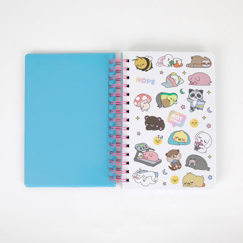 Caderno Formato A5 Squishy - Lazy Otter