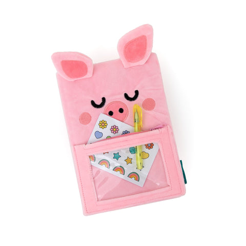 Caderno Formato A5 Plush - Lazy Piglet