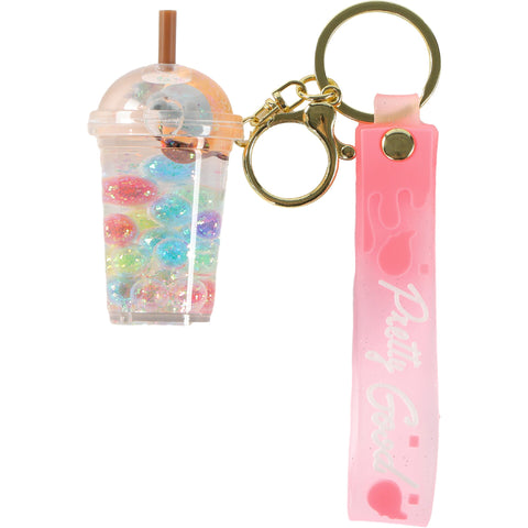 Porta-Chaves Bolhas Com Glitter (várias opções) Note!
