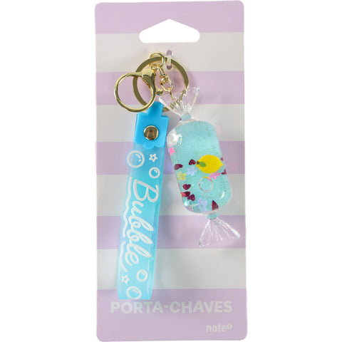 Porta-Chaves Bolhas Com Glitter (várias opções) Note!