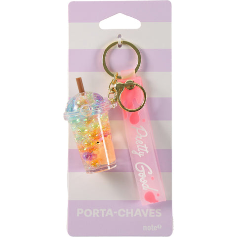 Porta-Chaves Bolhas Com Glitter (várias opções) Note!