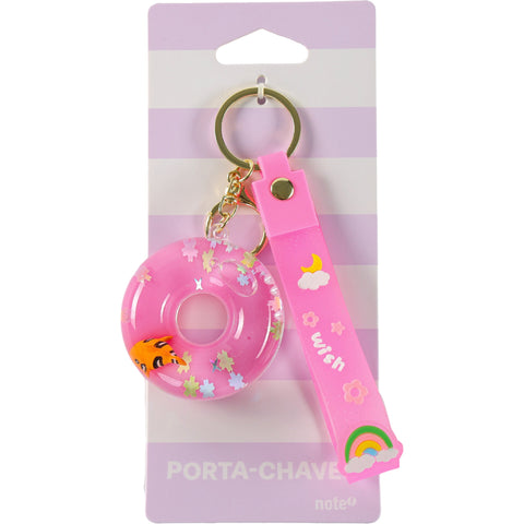Porta-Chaves Bolhas Com Glitter (várias opções) Note!