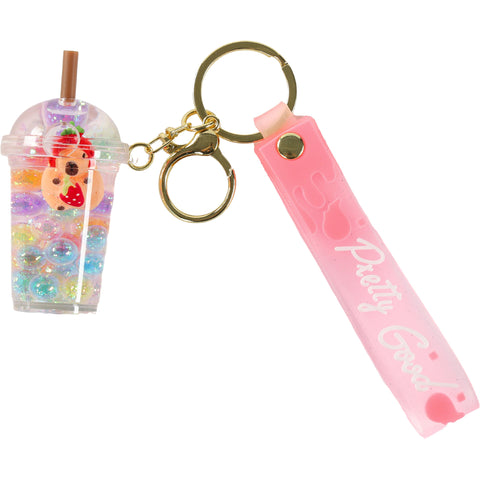 Porta-Chaves Bolhas Com Glitter (várias opções) Note!