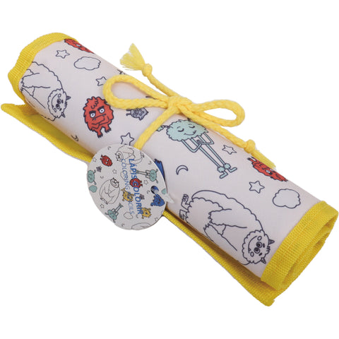 Lápis Colorir Com Estojo Roll Up - 24 Unidades