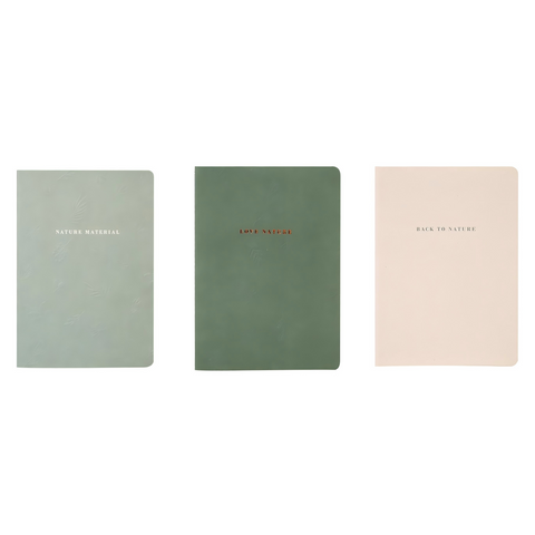 Conjunto 3 Cadernos Formato A5