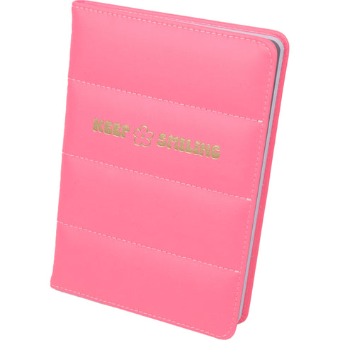 Caderno A5 Capa Almofadada Pautado Neon (várias opções) Note!