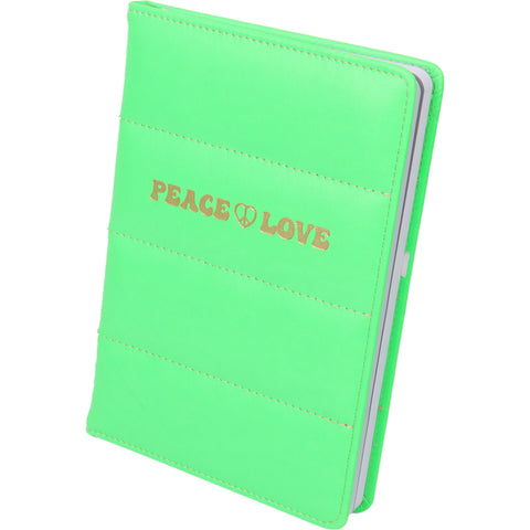 Caderno A5 Capa Almofadada Pautado Neon (várias opções) Note!