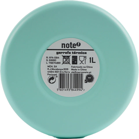 Garrafa Térmica 1L Xadrez Pastel Note!