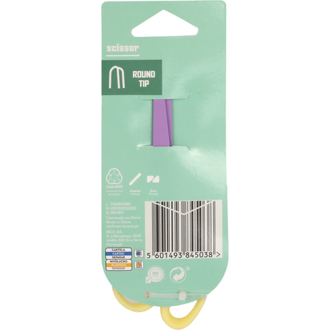 Tesoura 13cm para Ambidestros Pastel (várias opções) Note!