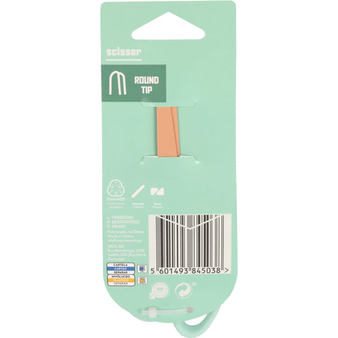 Tesoura 13cm para Ambidestros Pastel (várias opções) Note!