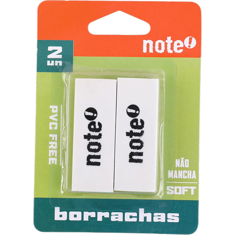 Borracha Branca 2 Unidades Note!