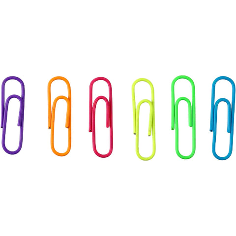 Clips 28mm Coloridos 100 Unidade Note!