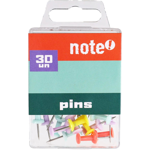 Pins Tons Pastel 30 Unidades Note!