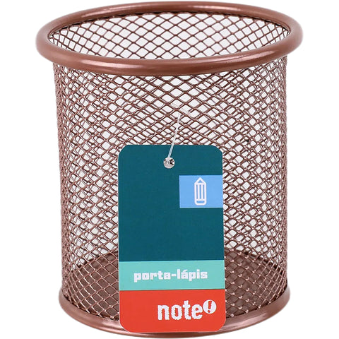 Porta Lápis Mesh Rose Gold Note!