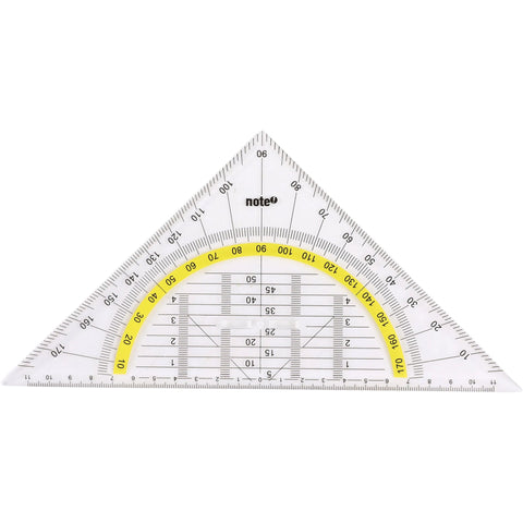 Esquadro Geometrico 22cm com Pega Note!