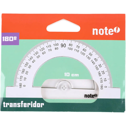 Transferidor 180º 10cm Note!