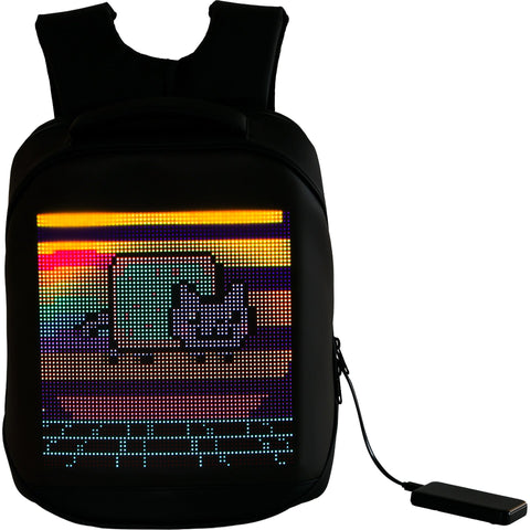 Mochila Led Com Powerbank Note!