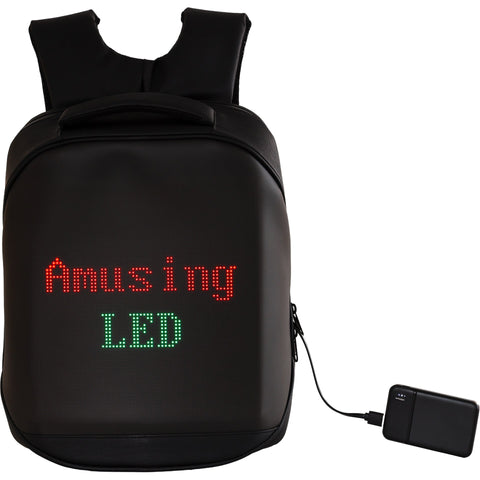 Mochila Led Com Powerbank Note!