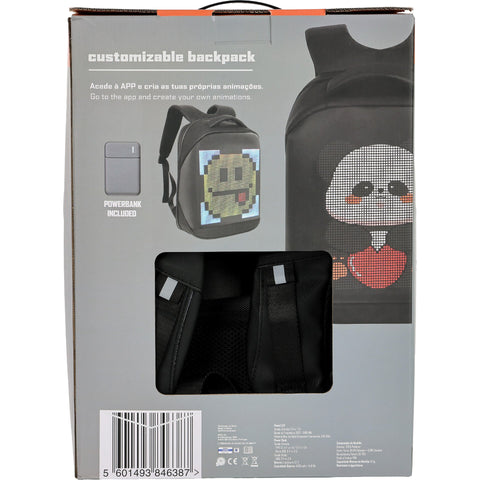 Mochila Led Com Powerbank Note!