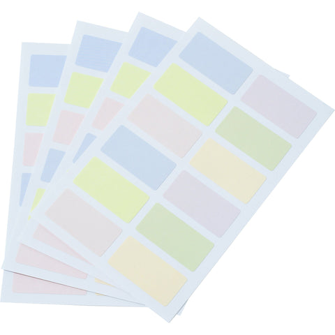 Etiquetas Adesivas 19x38mm Pastel 48 Unidades Note!