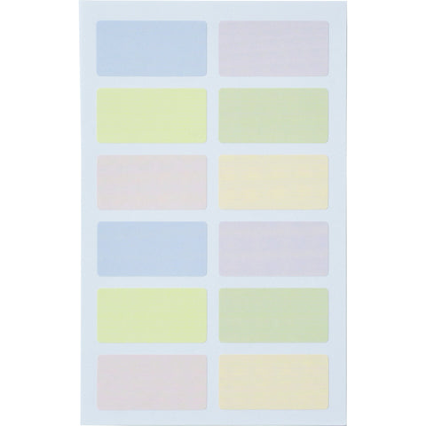 Etiquetas Adesivas 19x38mm Pastel 48 Unidades Note!