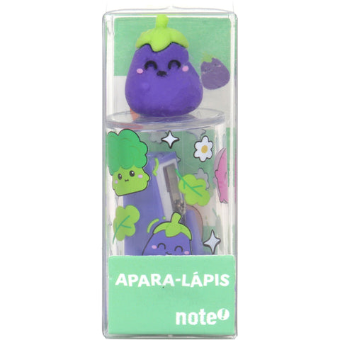 Apara Lápis Com Depósito Vegetais Sortido Not