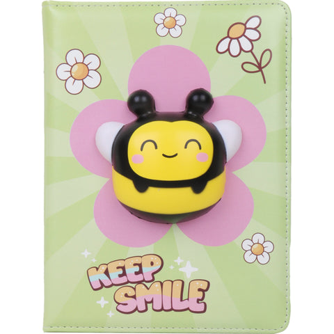 Caderno B6 Capa com Squishy Pautado Animals (várias opções) Note!