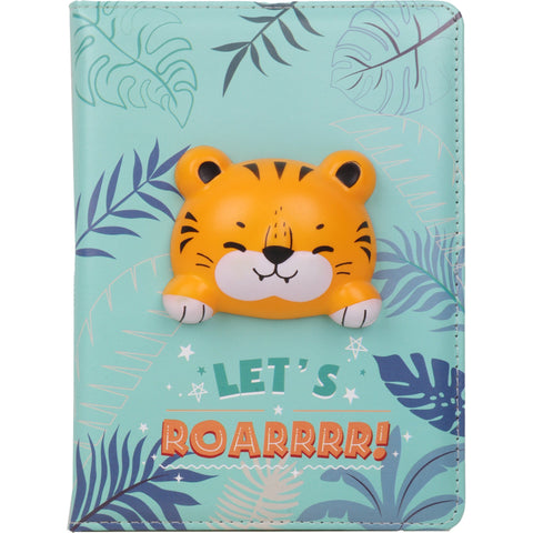 Caderno B6 Capa com Squishy Pautado Animals (várias opções) Note!