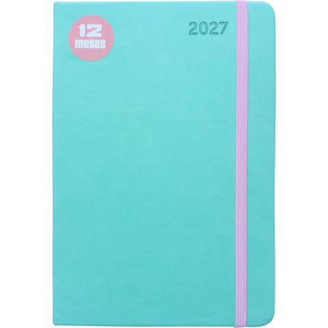 Agenda A5 2027 Pastel com Elástico (várias opções) Note!