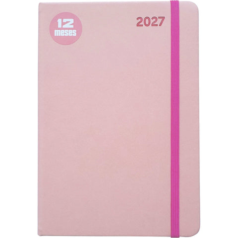 Agenda A5 2027 Pastel com Elástico (várias opções) Note!