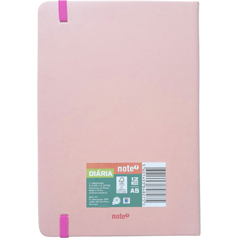 Agenda A5 2027 Pastel com Elástico (várias opções) Note!