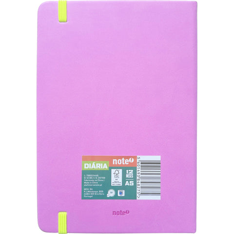 Agenda A5 2027 Pastel com Elástico (várias opções) Note!