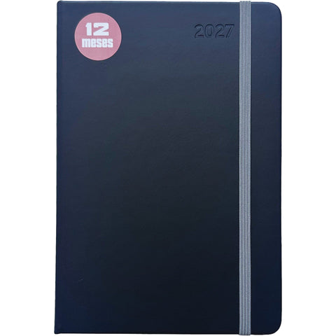 Agenda A5 2027 Basic com Elástico Color (várias opções) Note!
