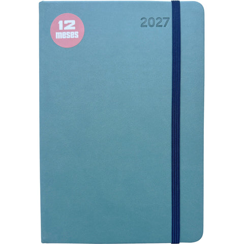 Agenda A5 2027 Basic com Elástico Color (várias opções) Note!