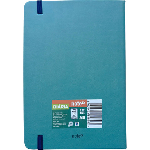 Agenda A5 2027 Basic com Elástico Color (várias opções) Note!