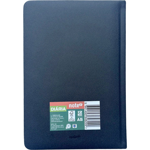 Agenda A5 2027 Basic Vertical (várias opções) Note!