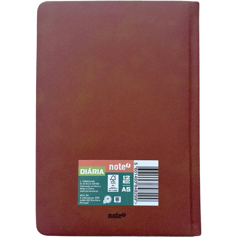 Agenda A5 2027 Basic Vertical (várias opções) Note!