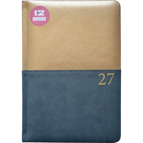 Agenda A5 2027 Bicolor Metalizada (várias opções) Note!