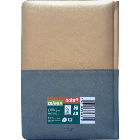 Agenda A5 2027 Bicolor Metalizada (várias opções) Note!