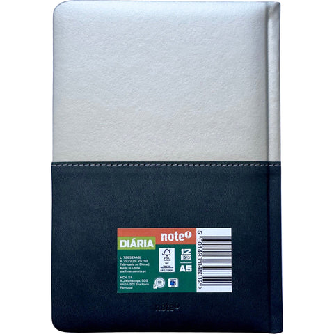 Agenda A5 2027 Bicolor Metalizada (várias opções) Note!