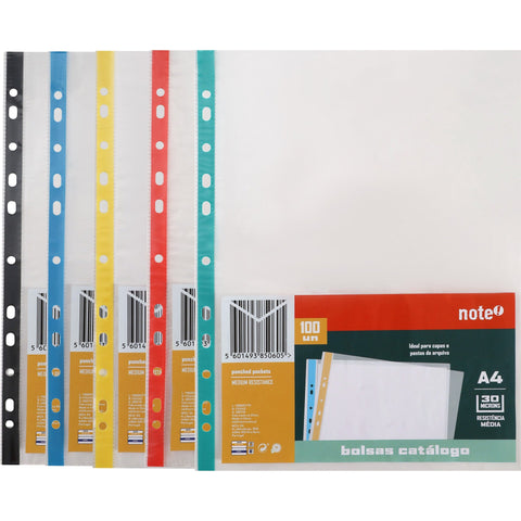 Bolsa Catálogo Colour Edge 30 Microns 100 Unidades Note!
