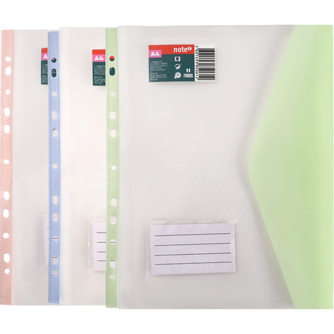 Classificador Envelope A4 com 11 Furos Pastel Note!